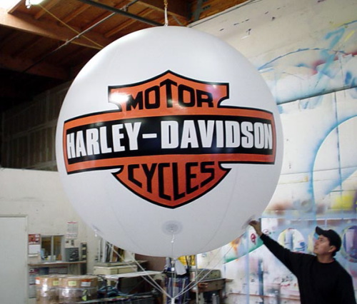 Helium Balloons harley sphere